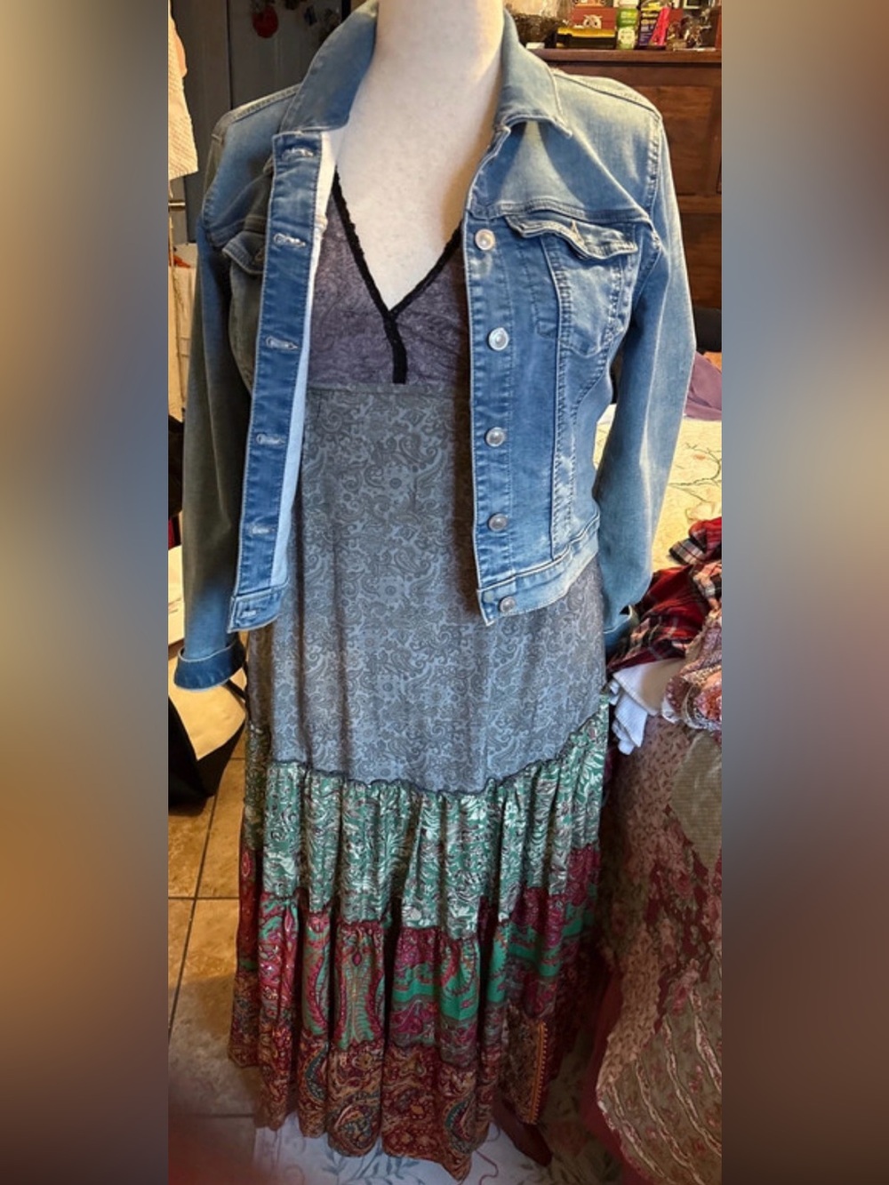 Karma Highway Bohemian Paisley Long Dress
 Maxi
